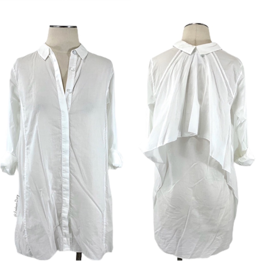 Cabi- The Vacation Shirt in White #5057 Small